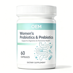 Capsules de Probiotiques et Prébiotiques pour Femmes, Soutien Vaginal, Digestif et Immunitaire, 50 Milliards de UFC – Vente Directe Usine OEM/ODM - Product Image 1