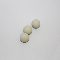 Bille en acier recouverte de caoutchouc silicone haute élasticité et résistante à la chaleur Cal.68 Cal.50 pour équipement industriel