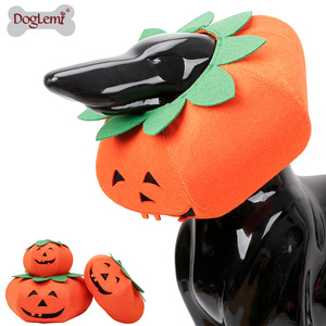 Vêtements pour animaux de compagnie très demandés, tenue d'Halloween réglable et pliable pour animaux de compagnie, costume de <span class=keywords><strong>chien</strong></span> au design mignon et original en forme de <span class=keywords><strong>citrouille</strong></span> - Product Image 5