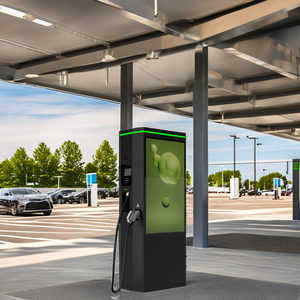 Nouveau 180Kw Fast DC EV Station <span class=keywords><strong>de</strong></span> charge montée au sol CCS2 Chademo conforme OCPP pour voitures électriques 400V IP55 complet - Product Image 4