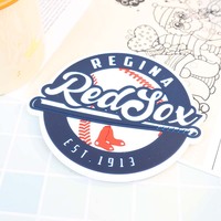 Sous-verres en PVC écologiques personnalisables en gros avec aimant pour réfrigérateur, impression offset, logo personnalisé, cadeaux promotionnels de bienvenue
