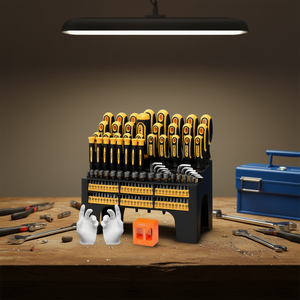 YSJOY – Kit de tournevis de précision magnétique 131 pièces avec support en plastique, embouts hexagonaux, Phillips, Torx – Outils de bricolage pour hommes – Idée cadeau - Product Image 2