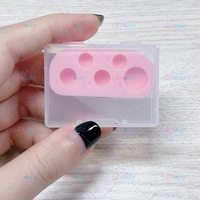 Palette de levage de cils multifonctionnelle en silicone réutilisable Vente en gros Usine Palette de levage et de teinte Accessoires Palette de levage de cils
