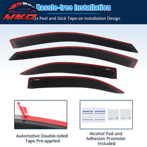 สำหรับโตโยต้า คัมรี่ 02-06 แผ่นบังแดดอะคริลิคกันฝน 4 ชิ้น - Product Image 5