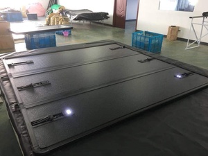 Protecteur de siège arrière pour camion, en aluminium, tri-pliable, pour Mitsubishi Triton <span class=keywords><strong>L200</strong></span>, couvercle supérieur de baignoire en aluminium, 10 pièces - Product Image 5