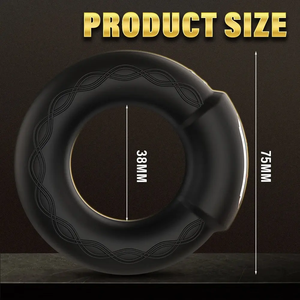 새로운 원격 제어 방수 난방 진동 잠금 정자 링 남성용 진동 링 뒤뜰 남성용 성인 자위대 - Product Image 6