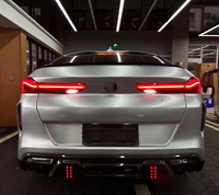 Kits de carrosserie en fibre de carbone de haute qualité style Larte Design pour BMW X6M F96 2019-2023 : Lame avant, jupes latérales, diffuseur arrière, calandre, capot
