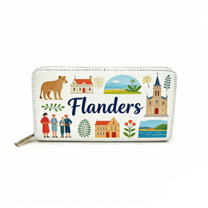 Cartera de Cuero Rectangular de Diseño Personalizado de Edinburg, Islas Eire Ellice, Flandes, Venta al Por Mayor - Product Image 5