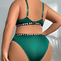 Yicheng Dames Plus Size Yoga Sport Stijl Sexy Driedelige Bikini BH en Slip Set Atletische Gestreepte Top Hoge Taille