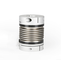 Accouplement d'arbre de codeur rotatif GRC 25*37mm Accouplement à soufflet en métal Coupleur à vis à billes flexible en aluminium
