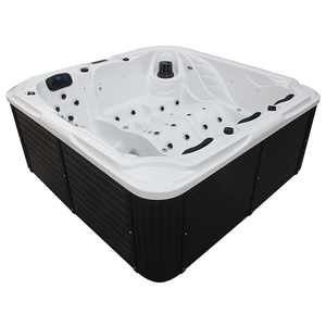 Bañera de hidromasaje de masaje de hidromasaje de acrílico de alta calidad para 4 personas al aire libre - Product Image 4