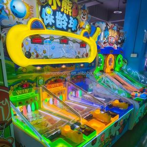 Fabricant d'équipements de divertissement pour enfants à monnayeur, jeu de bowling électronique pour centre de jeux avec 3 joueurs - Product Image 5