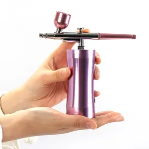 Custom airbrush paints for models rechargeable cordless mini airbrush compressor kit for makeup