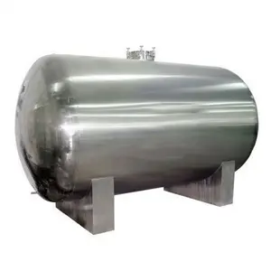 Customized 500L 1000L stainless steel SS304 316L Mixing storage Tank For Perfume Or Alcohol Cosmetic Movable Fix