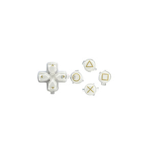 Peça de Reparo para Controle de PS5 Botão de Cristal Direcional Cruzado para PS5 Astro Bot Bloco D-Pad Função ABXY Teclas de Ação Thumb Stick - Product Image 4