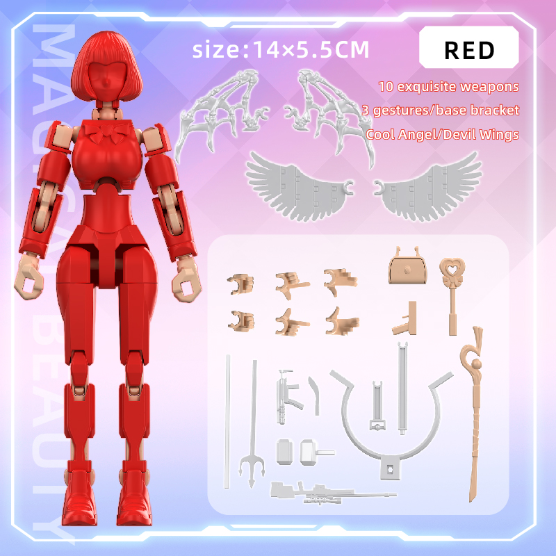 Rojo+ Armas y Alas