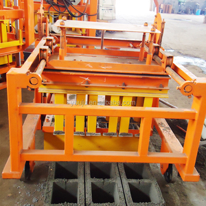 Máquina para Fabricar Bloques de Pavimento Diésel QMR4-<span class=keywords><strong>45</strong></span>, Línea de Producción de Ladrillos, Motor de Cemento, Fácil de Operar, 1 Año de Garantía, Directo de Fábrica a Precio Económico - Product Image 6