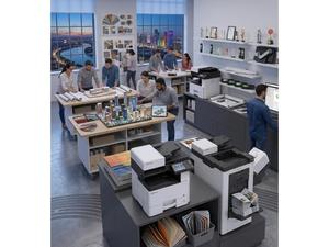 Imprimante multifonction laser couleur professionnelle M4215IDN avec interface USB, sortie couleur nette, fonctions d'impression, de numérisation et de copie - Product Image 1