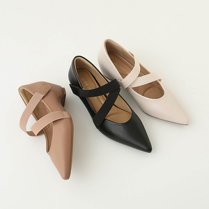 <span class=keywords><strong>Zapatos</strong></span> Planos Mary Jane de Estilo Extremadamente Simple para Verano y Otoño, Parte Superior de PU Suave, Sin Cordones, <span class=keywords><strong>Zapatos</strong></span> Casuales de <span class=keywords><strong>Mujer</strong></span> para Ir al Trabajo - Product Image 6