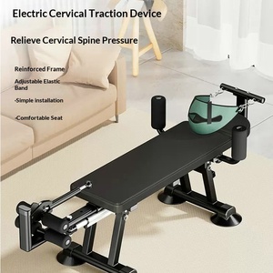 Mesa <span class=keywords><strong>de</strong></span> Inversión Eléctrica para Tracción Cervical y Lumbar, Alivio del Dolor <span class=keywords><strong>de</strong></span> Espalda, Equipo <span class=keywords><strong>de</strong></span> Fitness - Product Image 1