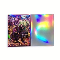 Anime Art Impression holographique Impression personnalisée Durable PP Game Card Protector Sleeve Perfect Collectible Card Packaging Printing
