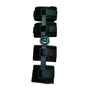 Verstelbare Knie Spalk Ondersteuning Rom Scharnierende Knie <span class=keywords><strong>Brace</strong></span> Zimmer Kniebrace Benen Correctie Riem - Product Image 2