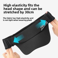 Gorra Deportiva TOSUOD con Protección Solar, Visera Plana de Seda de Hielo y Visera de PE para Ciclismo en Verano, Unisex, Circunferencia de Cabeza 48-50cm