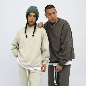 Sudaderas con Capucha Holgadas de Felpa de 420 g/m², 100% Algodón, Teñidas en Color Liso con Impresión Digital/Serigrafía para la Temporada de Otoño, Modelo SHW-306 - Product Image 1