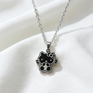 Collar <span class=keywords><strong>de</strong></span> Gato <span class=keywords><strong>de</strong></span> Dibujos Animados Chapado en Oro/Plata <span class=keywords><strong>de</strong></span> 18k Personalizado al por Mayor, Joyería <span class=keywords><strong>de</strong></span> Moda <span class=keywords><strong>para</strong></span> <span class=keywords><strong>Mujer</strong></span>, <span class=keywords><strong>Regalos</strong></span> <span class=keywords><strong>para</strong></span> Aniversarios y Fiestas - Product Image 5