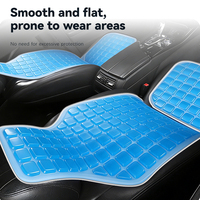 Cojín de Asiento Ergonómico de Gel con Espuma Viscoelástica, Impermeable, Transpirable y Ecológico de Alta Calidad para Silla de Oficina y Motocicleta