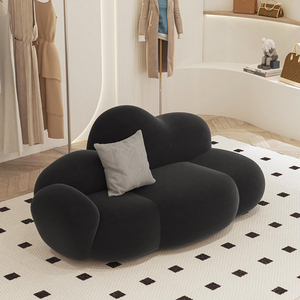 Divano Kanepe in Moderno Pile di Agnello - <span class=keywords><strong>Arredamento</strong></span> Caldo e Accogliente per Case Rilassanti - Product Image 3