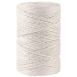 Cordon de macramé 3mm en gros, 2mm 3mm 4mm 5mm, coton, pour textile de maison, chaussures légères, taille 8, cordon enduit - Product Image 1