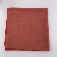 Voile en polyester de haute qualité japonaise, à haute torsion, pour écharpe, 45 pouces * 45 pouces carré, châle