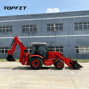 Chargeuse-pelleteuse diesel haute puissance TOPFIT TLS3CX-H avec godet de 1 m pour travaux de construction lourds et excavations, haute efficacité - Product Image 3