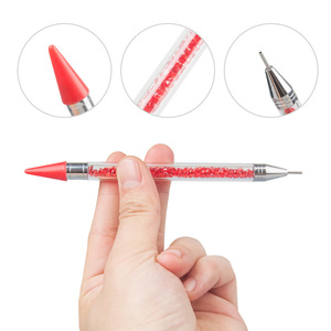 QIYI Venta al por mayor Nail Rhinestone Picker Cera Nail Art Pen Bulk Bling para Tumbler Crafts - Product Image 2