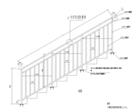 Pulverbeschichtetes Zinkstahl-Treppengeländer für Villa & Apartment Rostfreies Verzinktes Treppenbalustrade
