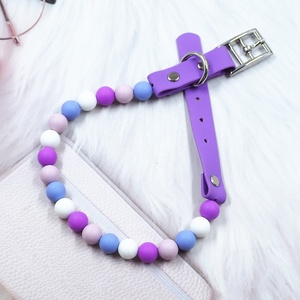<span class=keywords><strong>Collar</strong></span> de Perro de Silicona Ajustable con Cuentas Personalizadas, Estilo de Dibujos Animados, Duradero y Personalizable, Resistente al Agua, <span class=keywords><strong>2026</strong></span> - Product Image 2