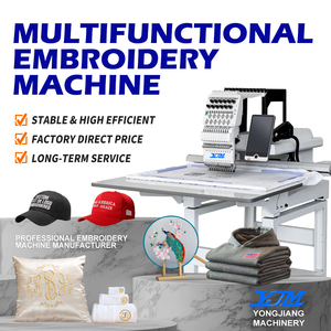 Máquina de Bordar Multiagujas de Una Cabeza, Máquinas de Coser Computarizadas para Ropa, Gorras y Prendas Planas - Product Image 2