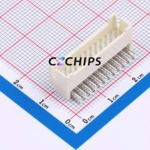 HC-PHB-2*12AW-05 Wire-to-Board Pin Header Bent Lead Through Hole,P=2mm Connector 2x12P 2mm Right Angle Insert 24P - Product Image 1