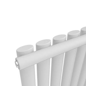 Radiador de Pared Vertical Ovalado de Acero, Antracita, Ahorro de Energía, Sistema HVAC para Hospitales y Escuelas, 5025 O, OEM - Product Image 3