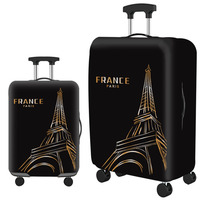 Housses de bagages personnalisées de haute qualité, housse de protection anti-poussière en spandex à pois, avec impression populaire à la mode