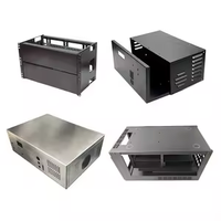 Boîtier de l'amplificateur Boîtier métallique Châssis en aluminium Châssis en aluminium Boîtier de l'amplificateur en aluminium
