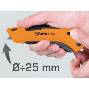Beta 1772M Fraise à lame rétractable 18mm avec profondeur de coupe réglable 0-25mm - Product Image 2