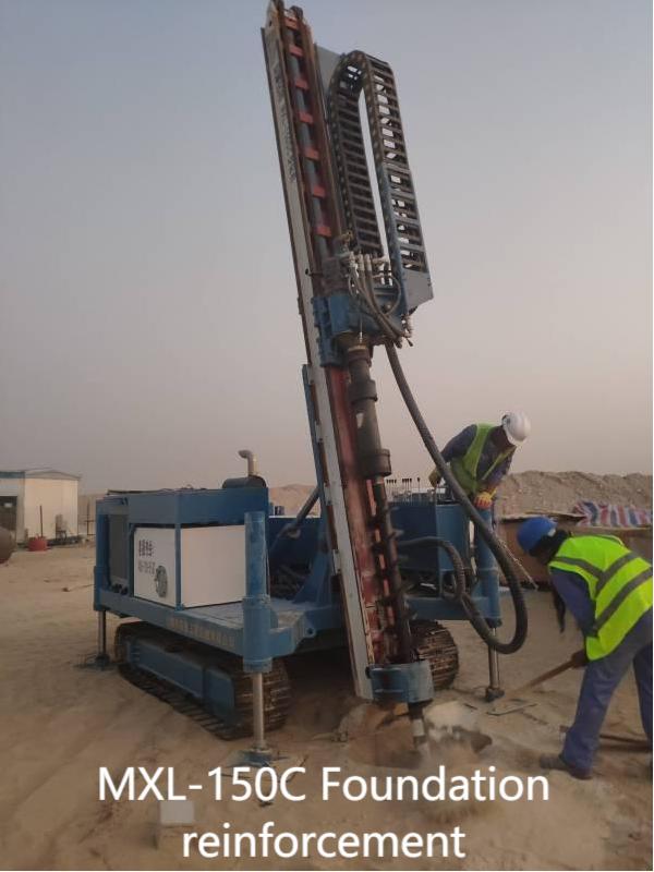 MXL-150C Solar Pile Photovoltaic Drilling rig