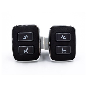 Interrupteur de réglage du siège de voiture pour Toyota Alphard, boutons de commande du siège électrique du passager, noir beige - Product Image 2