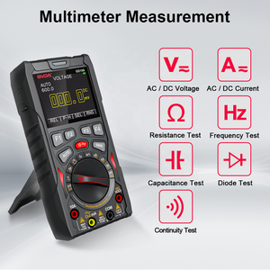 Gvda Draagbare 3 In 1 Digitale Oscilloscope12mz Bandbreedte 6000 Telt Multimeter En Signaalgenerator - Product Image 6