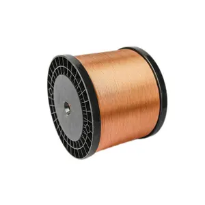 Enamel magnet clad round aluminum thermistor enameled flat enamelled copper wire