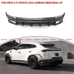 ลิ้นดิฟฟิวเซอร์หลังคาร์บอนไฟเบอร์แบบแห้งรุ่นอัพเกรด 1016 สำหรับ Lamborghini Urus S Performante คาร์บอนแท้แบบ Pre-Preg สำหรับกันชนหลัง - Product Image 4