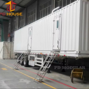 Unité de maternité rapide entièrement équipée remorque de carrosserie de camion conteneur mobile à des fins de soins de santé clinique hospitalière de traitement médical - Product Image 1