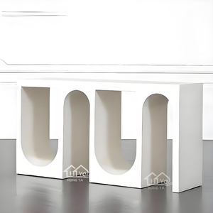 <span class=keywords><strong>Console</strong></span> de table européenne moderne rétro Art <span class=keywords><strong>déco</strong></span> en fibre de verre couleur personnalisable durable <span class=keywords><strong>pour</strong></span> chambre salon salle à manger utilisation hôtel - Product Image 1